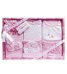 DADDY - G® New Born Unisex Baby's Gift Set -13 Pieces (Pink)