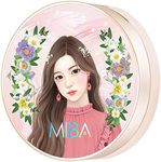 Miba Mineral Bio Calcium Foundation Double Cushion RX (No. 23), 25g 0.88 oz, SPF50+ PA++++, Long Lasting Effect, Big Cushion SEASON 2, Korean Foundation Cushion for Dewy Skin