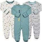 Aablexema Baby Footie Pajamas with 