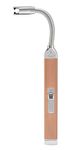 Zippo - Stick Lighter, Rose Gold, Rechargeable, with Long Flexible Neck, Plasma Arc, Ideal Lighter for Candles