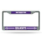 Rico Industries NCAA Northwestern Wildcats License Plate Frame, One Size, Team color