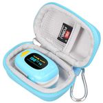 FBLFOBELI Cards Holder Case for HealthTree Children Fingertip Pulse Oximeter Blood Oxygen Saturation Monitor (Case Only)