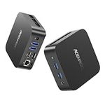 ACEMAGIC V1 Mini PC Twin Lake N150 (Upgraded N100, Up to 3.6 GHz) 16GB DDR4 RAM 512 M.2 2280 SSD Win11 Pro, Mini Computer 4K Dual Display/HDMI/WiFi/BT/LAN -Home/Office