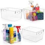 Walmart Clear Storage Bins