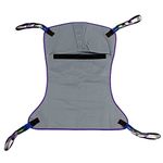 Full Body Solid Fabric Patient Lift Sling, Size Large, 272 kg Weight Capacity