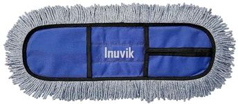 Inuvik Wet and Dry Mop Refill Pads for 18 inch mop only | Easy to Use Floor Cleaning | Home | Office | Hotels | Hospitals | Fit for 18inch mop only (Blue) (18 INCH MOP Refill Pack of 2)