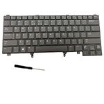 Replacement Keyboard Backlit for Dell Latitude: E5420 E5430 E6220 E6320 E6330 E6420 E6430 E6440, Moon2020 Laptop Keyboard for PK130LY1G00 NSK-DVCBC, US Layout, with Screwdriver