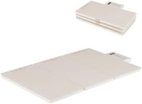 TANGZON Food Warming Tray, Foldable Electric Food Warmer with 8 Temperature Settings & 6 Timers, Tempered Glass Hot Plate Heating Mat for Home Dinners Buffet Party Gatherings, 67 x 40 x 2.5 cm