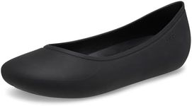 Crocs womens Brooklyn Flat, Black W