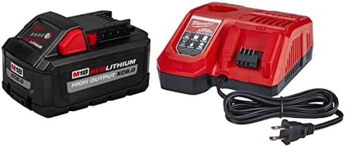 Milwaukee 48-59-1880 M18 REDLITHIUM HIGH OUTPUT XC8.0 Starter Kit (8 Ah)