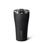 BrüMate Nav 22oz 100% Leak Proof Insulated Travel Tumbler with Magnetic BevLock™ Lid - Double Wall Cup-Holder Friendly Stainless Steel Mug (Matte Black)