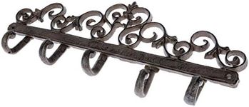 HOMESCAPES Wall Mounted Coat Rack w