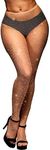 Jusback Rhinestone Fishnet Stocking