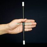 Forum Novelties 2 Pcs Rising Wand-Silk & Cane Magic Tricks 2