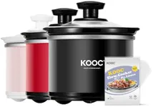 KOOC Small Slow Cooker, 0.65-Quart,