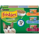 Purina Friskies Indoor Cat Food Variety Pack 12-156g Cans