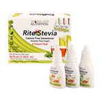 Rite Stevia Liquid Drops Multi-Flavor Combo Pack B : Vanilla, Caramel & Plain – No Carb, 0 Cal, Non GMO, Gluten Free, Keto & Diabetic Friendly – 3 x15ml Bottles – Total 300 Servings (900 Drops)