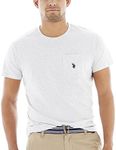 U.S. Polo Assn. Men's Crew Neck Pocket T-Shirt (Color Group 2 of 2), Light Heather Gray, X-Large