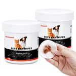 kulloomii Dog Ear Wipes 300 Count Biodegradable - Ear Cleaner Wipes for Dogs Cats - Non-Irritating Hypoallergenic Wipes - Gently Removes Wax, Debris, Biodegradable