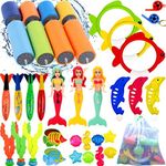 ASONA 32 Pcs Pool Diving Toys for K