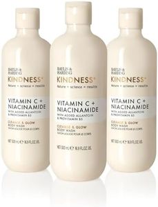 Baylis & Harding Kindness + Vitamin C & Niacinamide, Orange & Mango Fragrance, 500 ml Cleanse & Glow Body Wash (Pack of 3) - Vegan Friendly