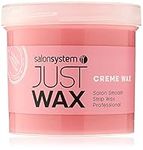 Salon System Just Wax Ideal Cream Wax for Short/Stubborn Hair 450g