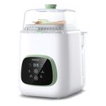 Momcozy KleanPal Pro Baby Bottle Washer, Steriliser & Dryer - All-in-One Cleaning Machine for Bottles, Breast Pump Parts & Baby Essentials - Time-Saving & Effortless Care