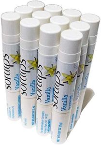 Softlips Lip Balm Protectant SPF 20, Vanilla (Pack of 12)