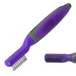Mat Remover by Hertzko - Suitable for Dogs and Cats - Great Tool for Removing Tangles, Mats, Knotted or Dead Hair