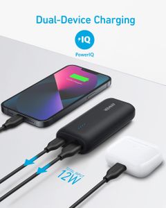 Anker PowerCore 5200mAh Portable Power Bank – Compact USB Charger