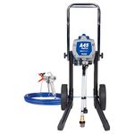 Magnum by Graco 25V403 A45 ProPLUS Airless Paint Sprayer, UK unit (220-240V, 50 Hz), powerful unit on wheels, large household projects (flow rate 1,17 l/min, max. pressure 207 bar),Blue