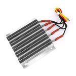 PTC Air Heater 1000W Space Heaters Housing Constant Temperature Ripple Heating Plate Thermistors Heater with Cable(48V 1000W)