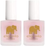 ella+mila "First Aid Kiss" Nail Strengthener and Growth Treatment - Nail Repair Solution & Growth Treatment for Thin, Brittle & Damaged Nails - Nail Hardener with Vitamin E (2-Pack)