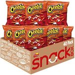 Cheetos Crunchy Cheese Flavored Snacks, 1 Ounce (Pack of 40)