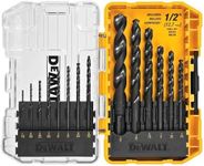 DEWALT Drill Bit Set, Black and Gold, 14-Piece (DWA1184)