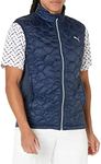 PUMA GOLF Mens Cloudspun Wrmlbl Vest, Navy Blazer, X-Large