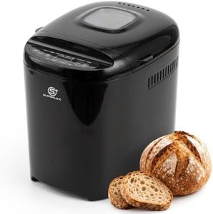 SUPERLEX Bread Maker 11 Programmes, Sourdough Gluten Free, 3 Crust Settings