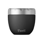 S'well Eats Stainless Steel Food Bowls, 21.5oz, Onyx, Triple-Layered Vacuum-Insulated Containers Keeps Food Cold for 11 Hours and Hot for 7 Hours, Condensation Free, BPA Free