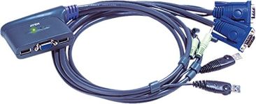 Kvm Switch With Audio Cables