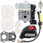 Hipa SRM 225 Carburetor for Echo Trimmer SRM-225 PAS 225 GT225 GT-225 SRM225 PE225 PE-225 PAS225 PAS-225 SHC225 PPF225 Tune Up Kit Weedeater Replace RB-K93 A021001690