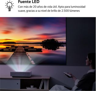 LG CineBeam 4K Projector – Ultra HD Home Theater Display
