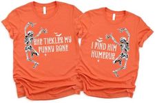 Funny Couples Halloween Shirts, Couple Halloween Shirts, Halloween Party Shirt, for Him/Her, Halloween Party (Design 1)