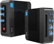 Reatan Mini Gaming PC with Intel Core i5 12450H(8C/12T, up to 4.4GHz),16G DDR4 512G M.2 SSD,Mini Computers with Dual Gigabit LAN, Supports Triple 4K Display, WIFI6, BT5.2