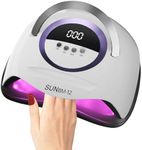 UV Light for Nails,300W Professional Gel Curing Lamp, Nail UV LED Lamp with 72 Beads for Gel Polish,Portable Curing Lamp,Nail Dryer with Phone Holder Auto Sensor and 4 Timers,Nail Light for Manicure