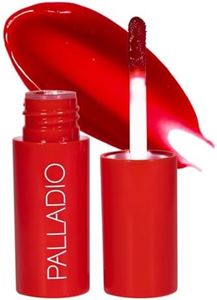 Palladio Jelly Tint, Liquid Stain for Cheeks & Lips, Vivid Color Lip Stain, Lightweight Non-Sticky and Transfer-proof, Natural Finish Makeup, Cherry Rose