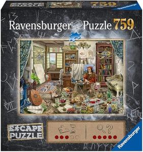 Ravensburger - ESCAPE 10 Artists Studio Puzzle 759 Pieces