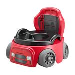 The First Years Training Wheels Racer Potty System, Red