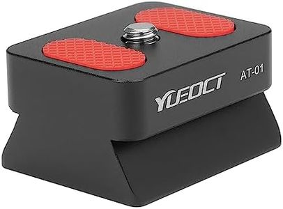 YUEOCT Video Camera DSLR Metal Adapter Mount with 1/4" Mounting Screw for Optical Telescope Finderscope Finder Scope Dovetail Base Shoe Bracket Sky Astrophotography