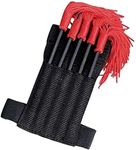 Set of 5 Ninja Throwing Spikes with Wrist Sheath