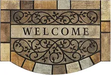 MTOUOCK Durable Welcome Door Mats,